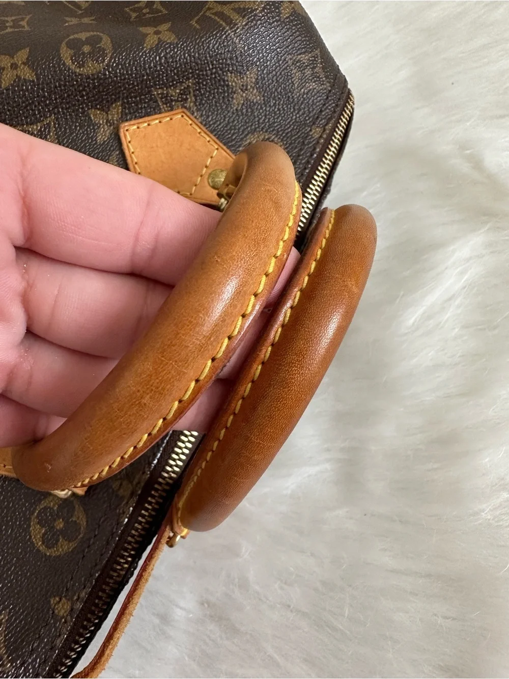 Louis Vuitton Speedy 30 with matching Wallet